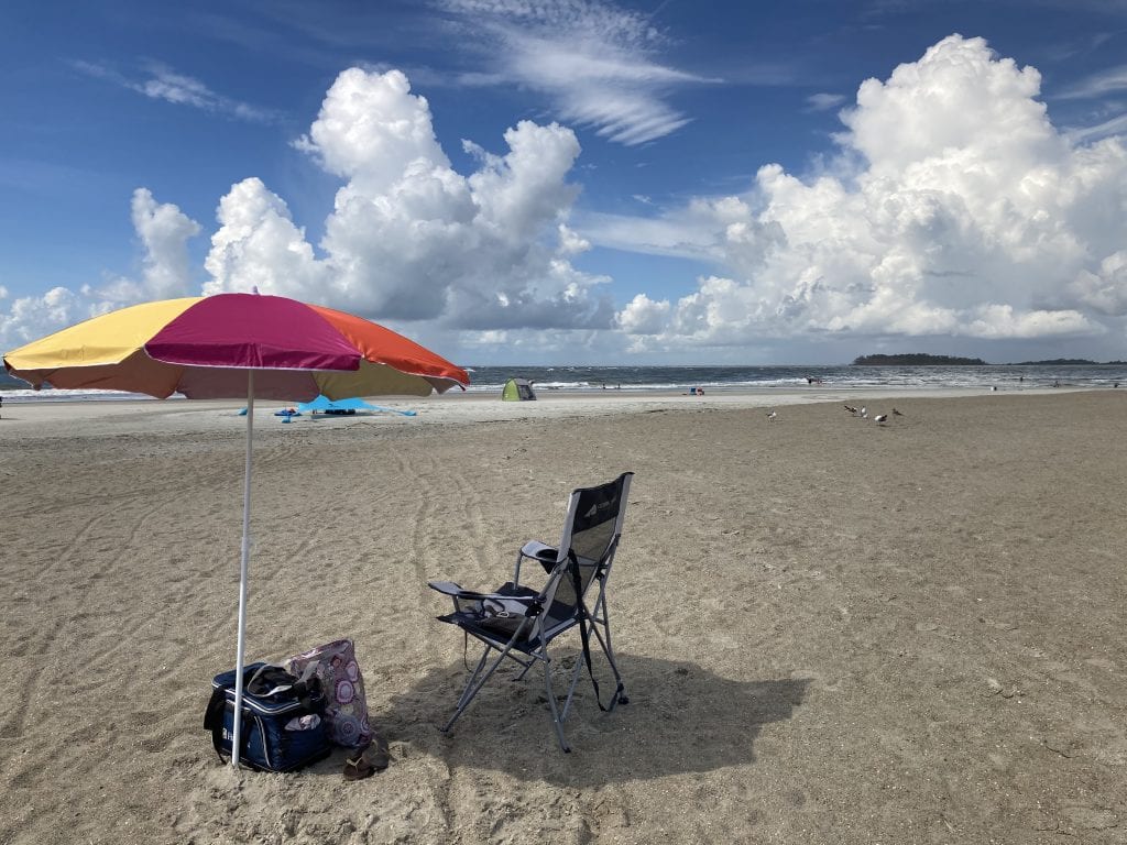 A day on Tybee Island's beaches and an office for the day for this digital nomad