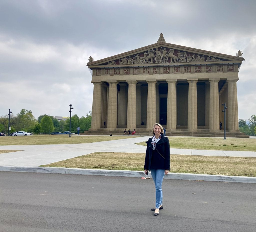 Full replica of the Parthenon in Nashville